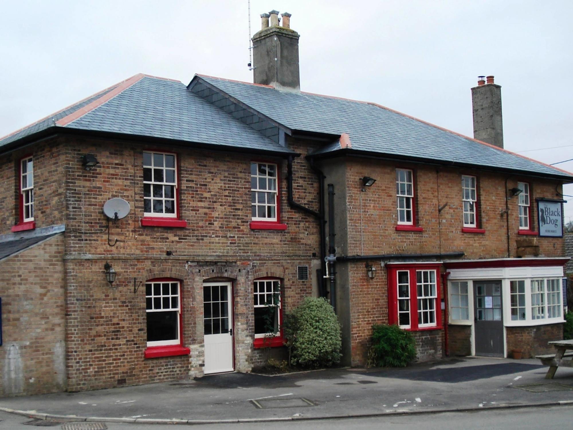 The Black Dog Inn Broadmayne Exterior foto